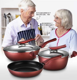 廚房六件套不粘鍋 無油烹飪新體驗